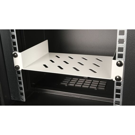 Equip Fixed Shelf 10', 1U, 150MM, Grey, Rack she | EZFS-10-1-15-G