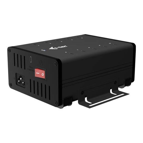 i-Tec - Hub - 15W per port, charging + data, metal | CACHRGHUB10C
