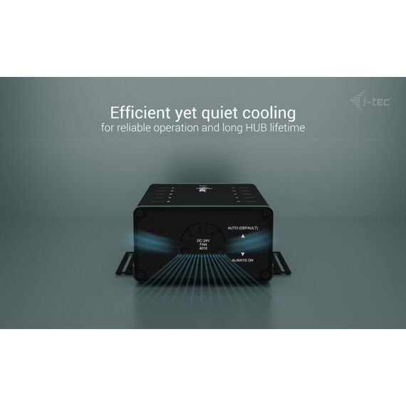i-Tec - Hub - 15W per port, charging + data, metal | CACHRGHUB10C