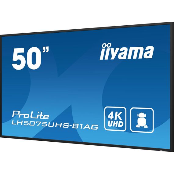 50" Diagonal Class (49.5" viewable) LED-backlit  | LH5075UHS-B1AG