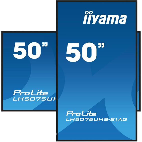 50" Diagonal Class (49.5" viewable) LED-backlit  | LH5075UHS-B1AG