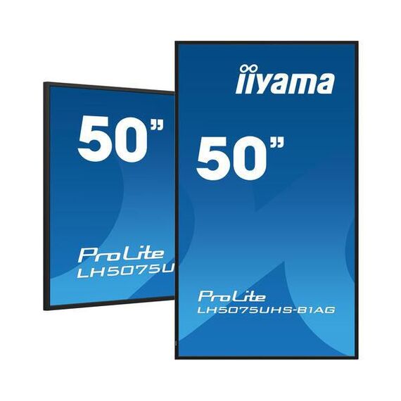 50" Diagonal Class (49.5" viewable) LED-backlit  | LH5075UHS-B1AG