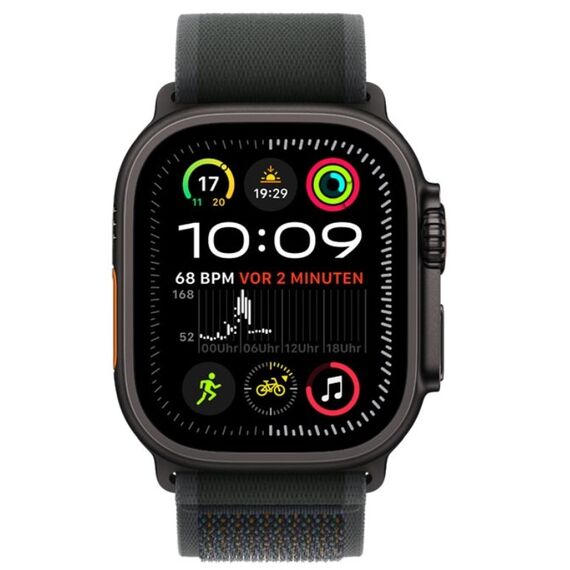 smart watch with Trail Loop - nylon weave - black - b | MX4V3FD/A