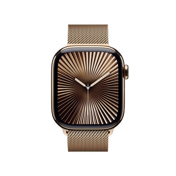 42 mm - gold titanium - smart watch with milanese loo | MX083QF/A