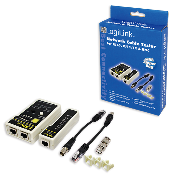 LogiLink Network Cable Tester - Network tester kit | WZ0015
