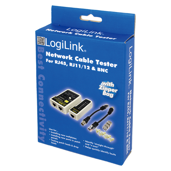 LogiLink Network Cable Tester - Network tester kit | WZ0015