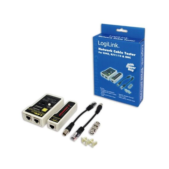 LogiLink Network Cable Tester - Network tester kit | WZ0015