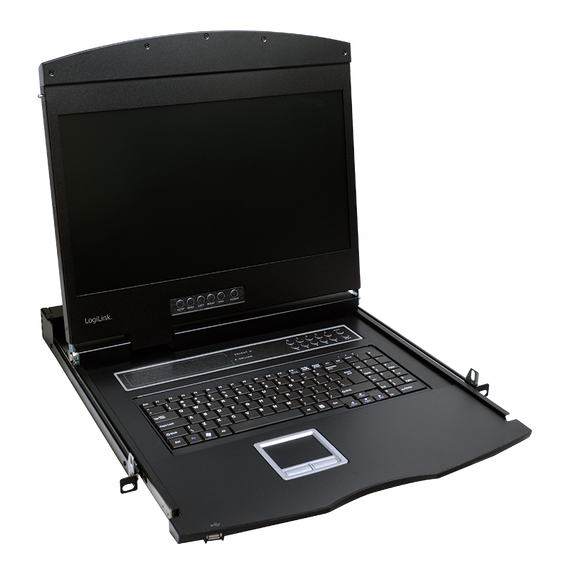 German - 19" (18.51" viewable) - rack-mountable - 1366  | LC902GE