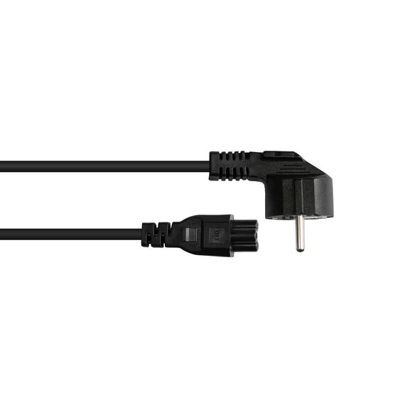 Alcasa P0105-S018, 1.8 m, Power plug type E+F, C5 coupler, H05VV-