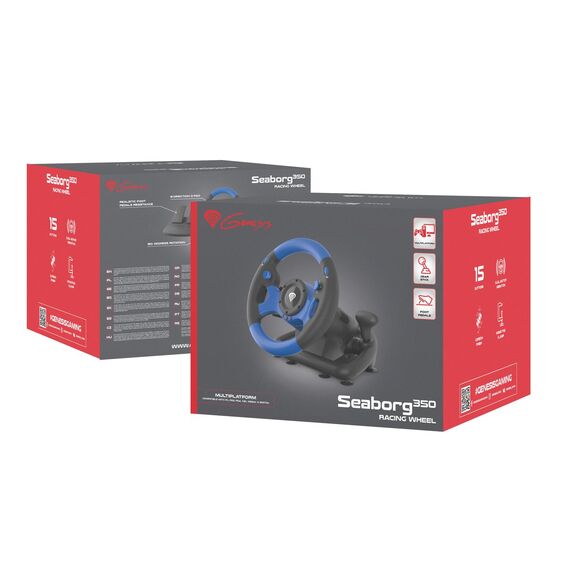GENESIS SEABORG 350, Steering wheel + Pedals, Nintendo | NGK-1566