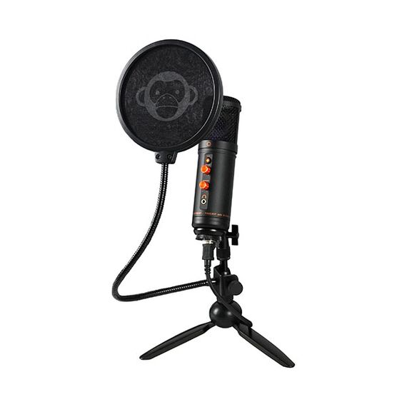 Monkey Banana Monkey Pop / Pop filter / Black / 13 cm /  | 230886
