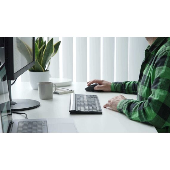 antimicrobial - backlit - wireless - Bluetooth 5.0 - Q | AKB868DE