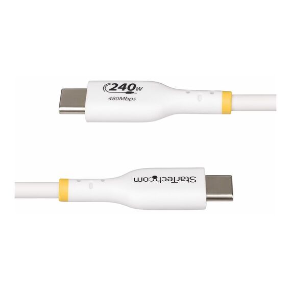 StarTech.com 1m USB C Charging Cable, USB-IF Certifi | USB2EPR1MW