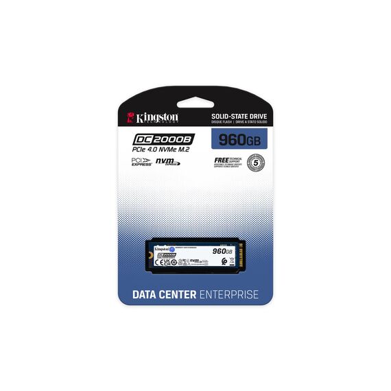 Kingston Data Center DC2000B - SSD - Enterpris | SEDC2000BM8/960G
