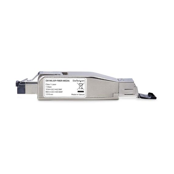 StarTech.com Gigabit Fiber to RJ45 Etherne | D01ML55P-FIBER-MEDIA