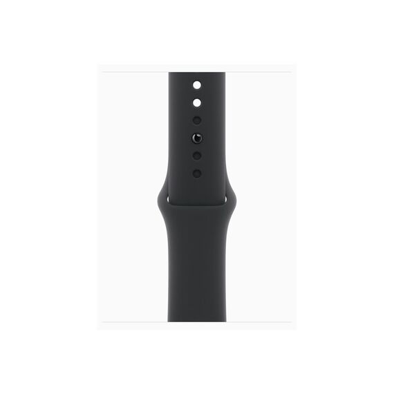 jet black aluminium - smart watch with sport band - f | MWWE3QF/A