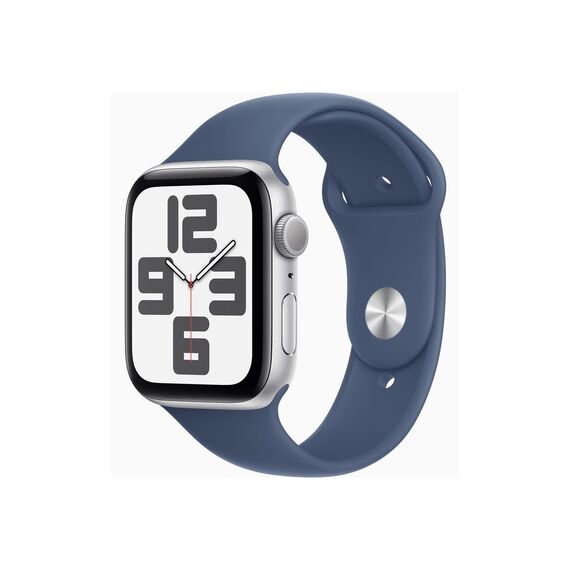 44 mm - silver aluminium - smart watch with sport ban | MXER3QF/A