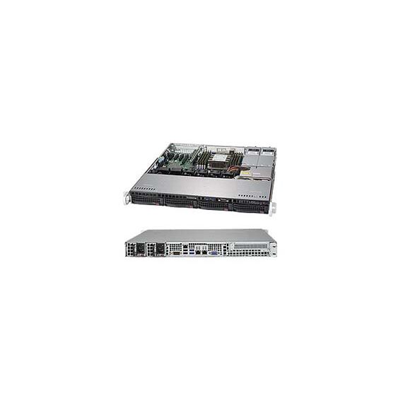 Server - rack-mountable - 1U - 1-way - no CPU - R | SYS-5019P-MTR