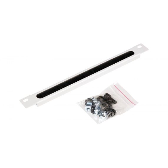 EQUIP CABLE MANAGEMENT BRUSH 10" 1U, GREY  EZMB10G