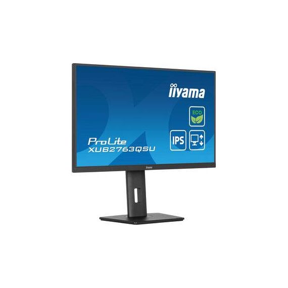 Iiyama 27 Eco IPS LCD Slim Bezel 100Hz Eyesafe XUB2763QSUB1
