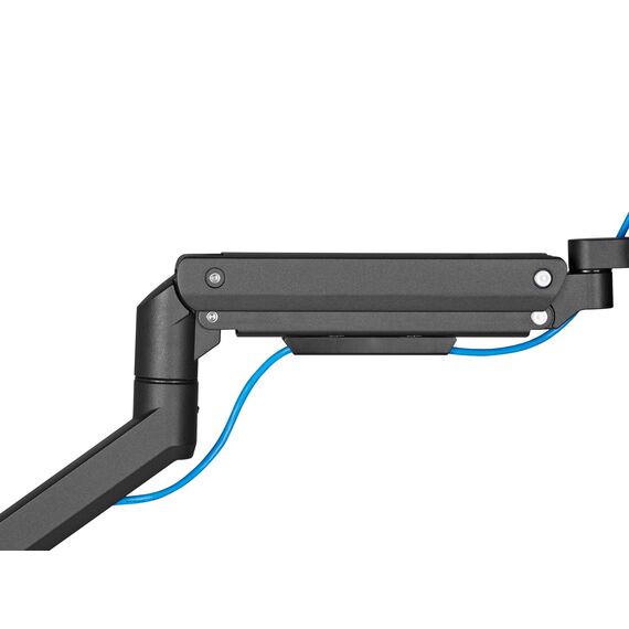 Equip 17"-49" Heavy-Duty Monitor Desk Mount Bracket, Bla | 650180