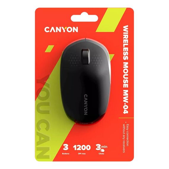 Canyon CNS-CMSW04B, Ambidextrous, Optical, Bluetooth, 1200 DPI, B