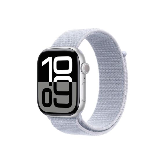 silver aluminium - smart watch with sport loop - soft | MWWN3QF/A