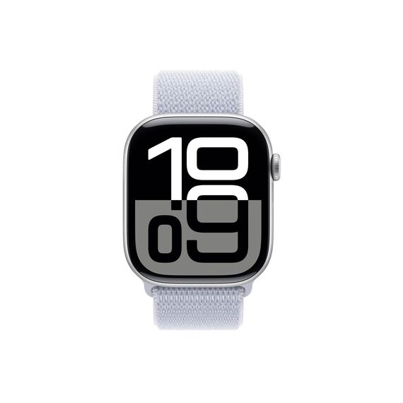 silver aluminium - smart watch with sport loop - soft | MWWN3QF/A