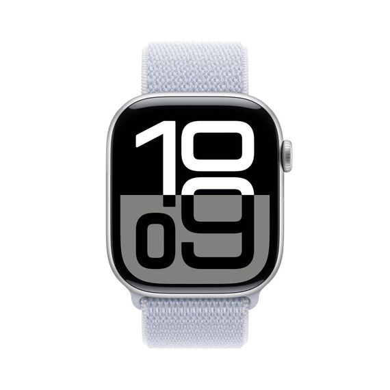 silver aluminium - smart watch with sport loop - soft | MWWN3QF/A