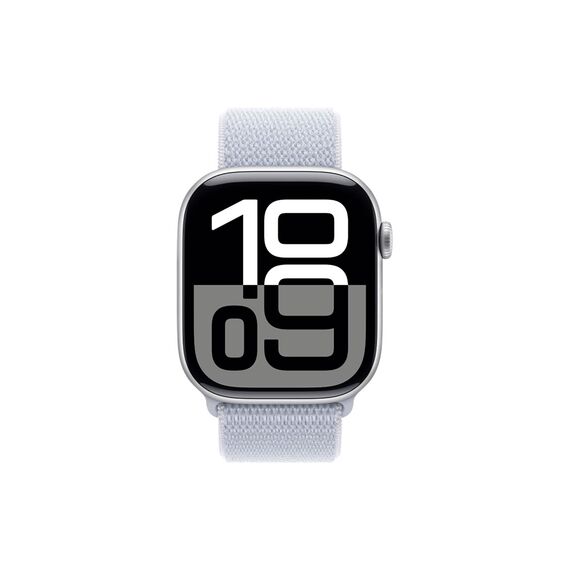 silver aluminium - smart watch with sport loop - soft | MWWN3QF/A