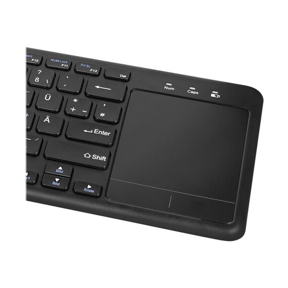 LogiLink - Keyboard - with touchpad - wireless - 2.4 GHz | ID0188