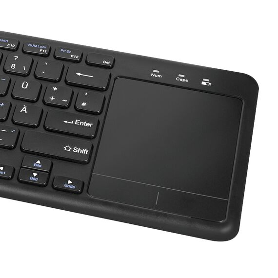 LogiLink - Keyboard - with touchpad - wireless - 2.4 GHz | ID0188