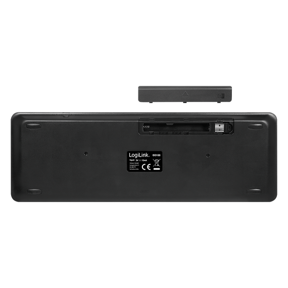 LogiLink - Keyboard - with touchpad - wireless - 2.4 GHz | ID0188