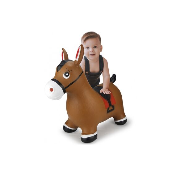 Jamara Hopping animal horse brown with pump / Animals /  | 460597