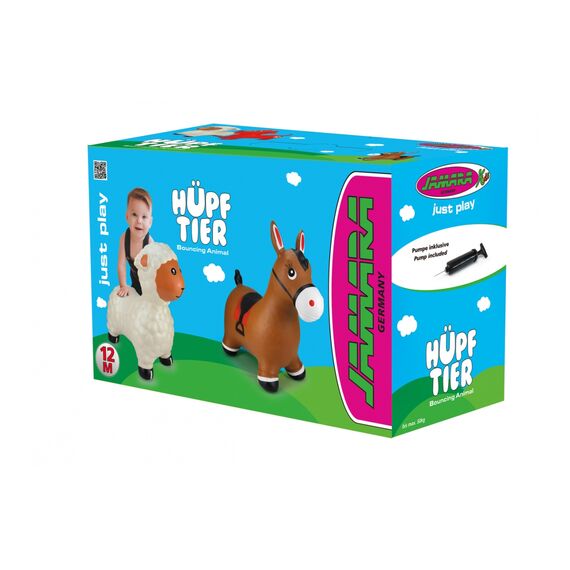 Jamara Hopping animal horse brown with pump / Animals /  | 460597