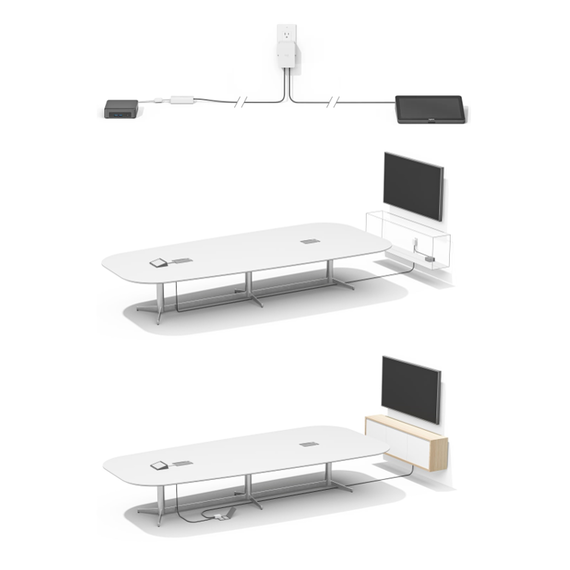 for Logitech Base Bundle, RoomMate + MeetUp + Tap IP | 952-000019