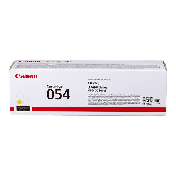 Canon 054 H High capacity yellow original toner 3025C002AA