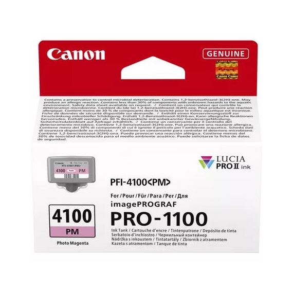 Canon Ink PFI4100 PM Photo Magenta Ink Tank INK 6782C001