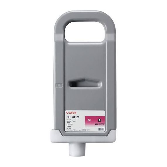 Canon PFI703 M 700 ml magenta original ink tank for 2965B001AA