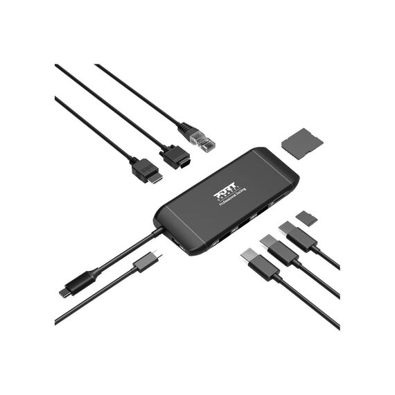 PORT connect - Docking station - USB-C - VGA, HDMI - 1Gb | 901913
