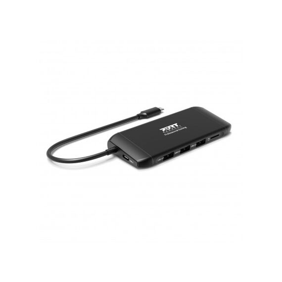 PORT connect - Docking station - USB-C - VGA, HDMI - 1Gb | 901913