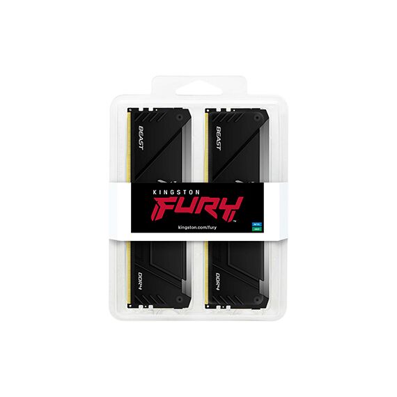 Kingston FURY Beast RGB - DDR4 - kit - 32 GB  | KF436C18BB2AK2/64