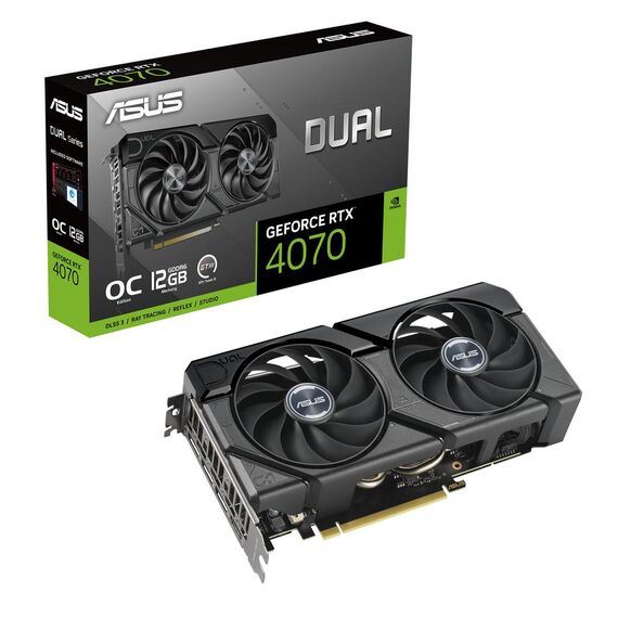 ASUS Dual GeForce RTX 4070 EVO 12GB - OC Editio | 90YV0LM0-M0NA00