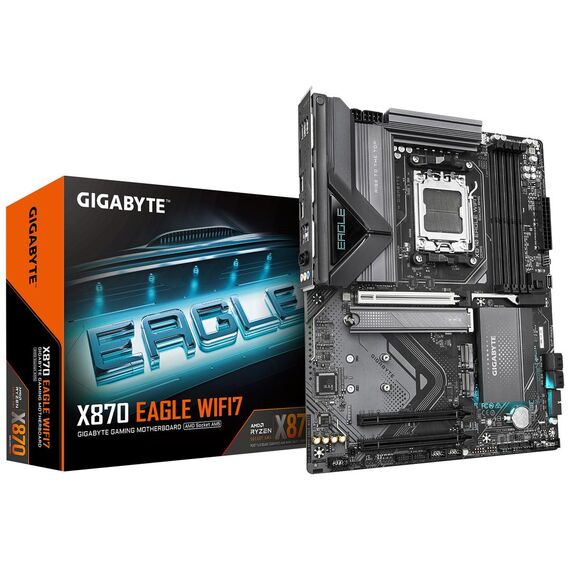 ATX - Socket AM5 - AMD X870 Chipset - USB-C 3. | X870 EAGLE WIFI7