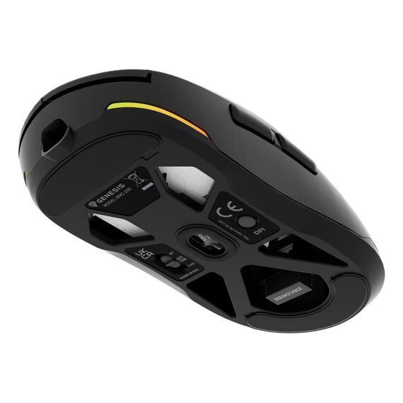 natec Gaming Maus ZIRCON 660 kabellos schwarz | NMG-2191