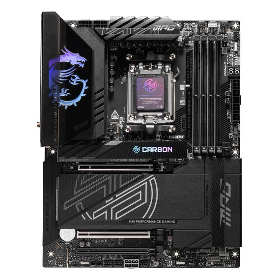 MSI MPG X870E Carbon WiFi X870E AM5 ATX DDR5 - AMD So | 7E49-001R