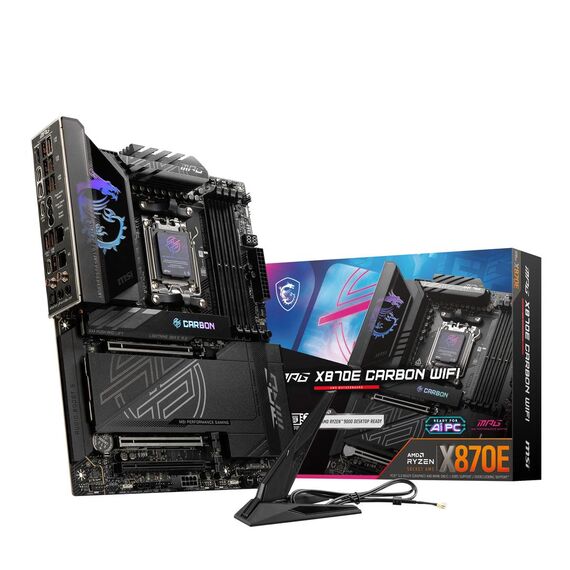 MSI MPG X870E Carbon WiFi X870E AM5 ATX DDR5 - AMD So | 7E49-001R