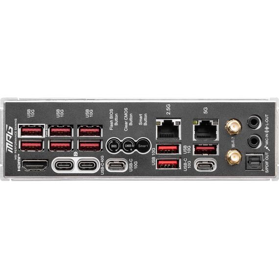MSI MPG X870E Carbon WiFi X870E AM5 ATX DDR5 - AMD So | 7E49-001R