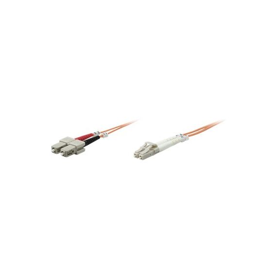 Intellinet Fiber Optic Patch Cable, OM2, LC/SC, 2m, Oran | 470377