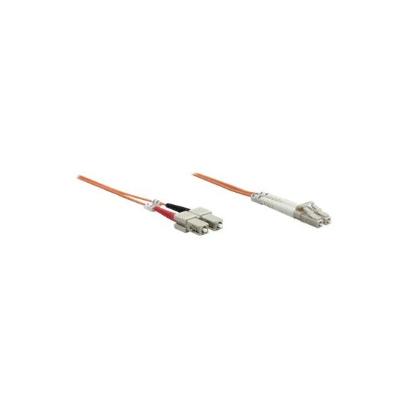 Intellinet Fiber Optic Patch Cable, OM2, LC/SC, 2m, Oran | 470377